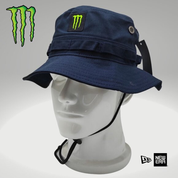 Bucket Hat New Era Blue Box & Sticker - Athlete Only - Picture 1 of 5